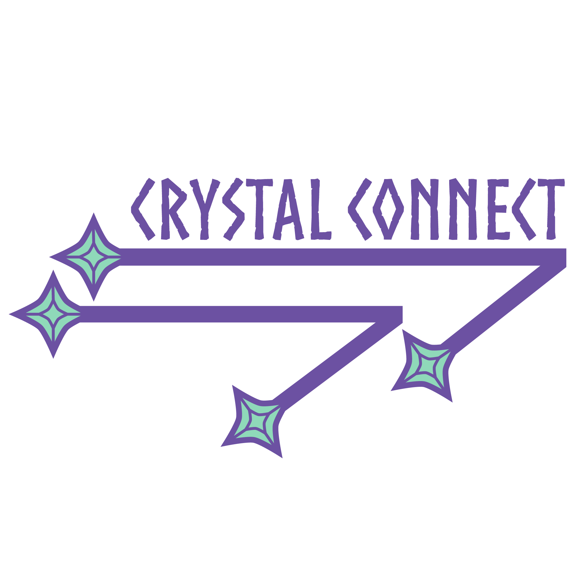 The second logo. The Ansuz rune is turned on its side and tipped with star symbols. The brand logo is placed overtop.